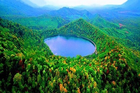 龙湾火山湖