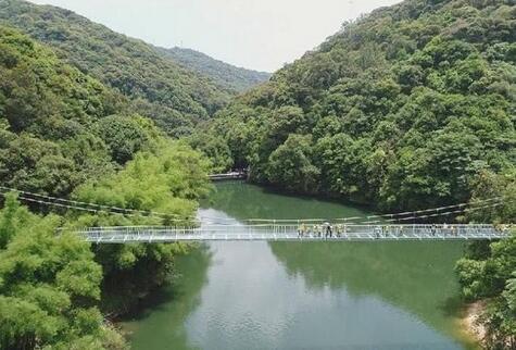 新丰江**森林公园桂山风景区依山面湖，山环水抱，自然风光独厚。