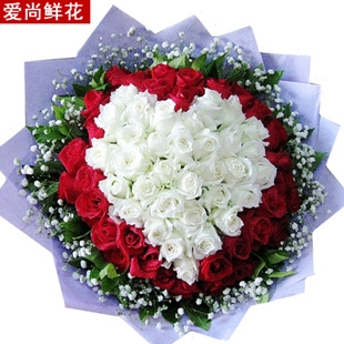 北京鲜花店上海送花同城鲜花配送女友礼物