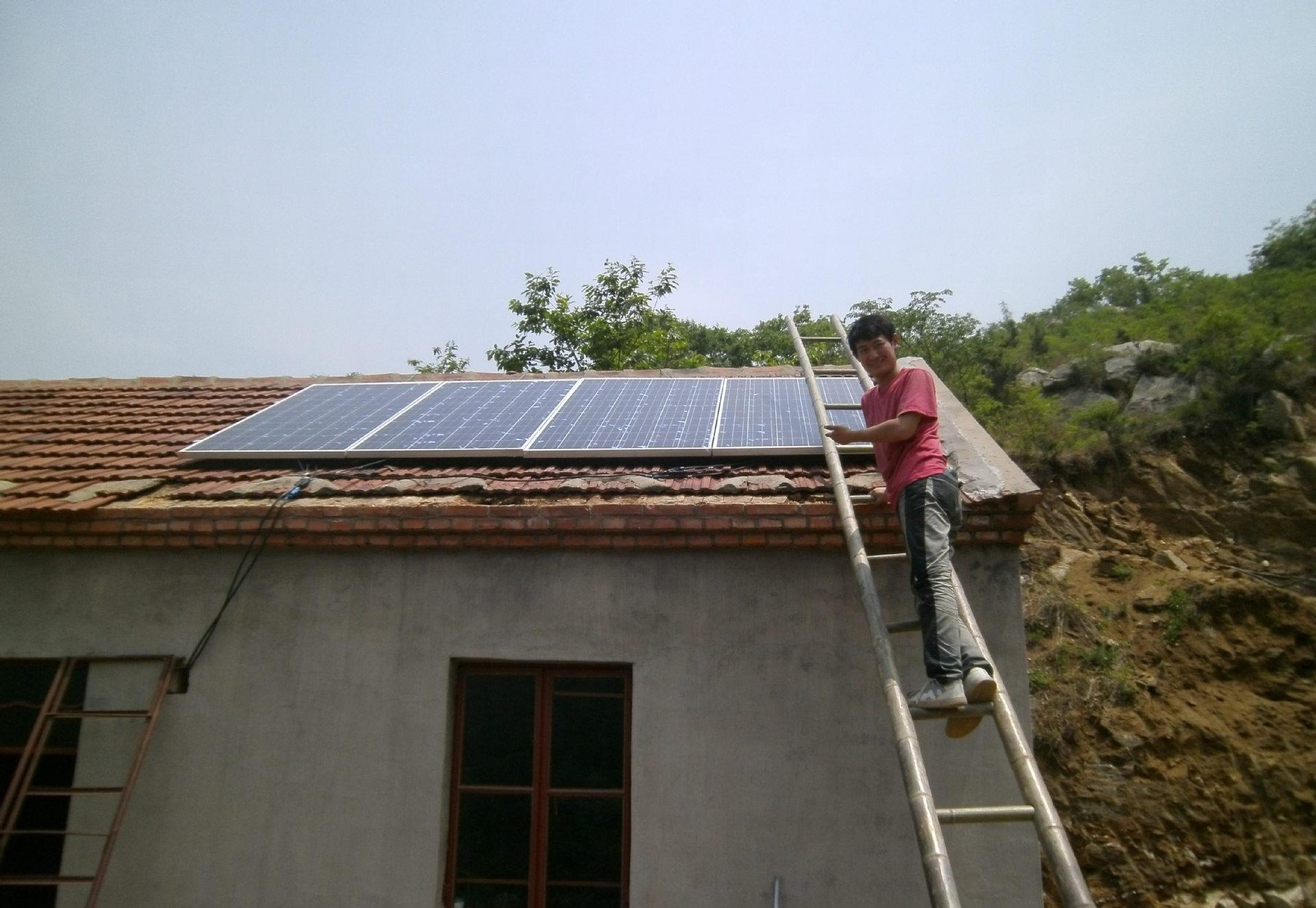 浙江杭州农业物联网太阳能发电施工项目