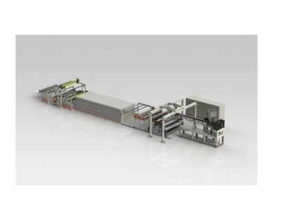 金韦尔机械EVA太阳能胶膜/PVB玻璃夹层膜设备生产线