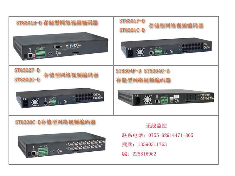 供应存储型网络视频编码器、多路高清视频编码器，无线视频高清传输