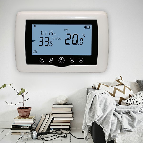 智能水地暖温控面板-厦门益拓温控器-大庆水地暖温控