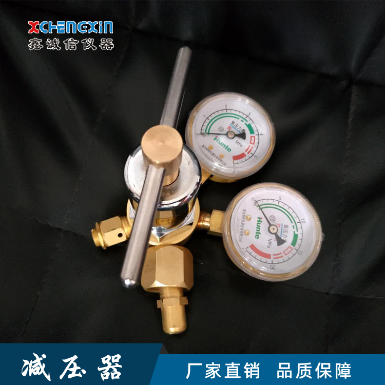 量热仪减压阀 热量仪氧弹充气专用减压器 大卡仪氧气压力表