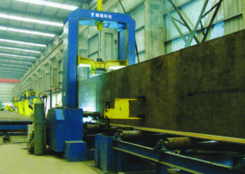 信阳耀强生产H型钢组立机厂家钢结构组对机设备