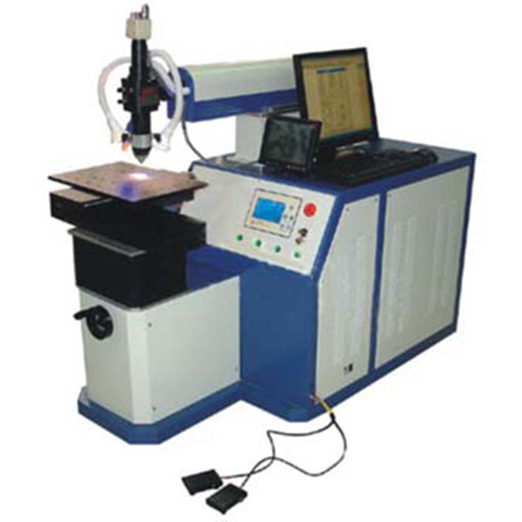 YAG激光自动焊接机用于有特殊要求的工件点焊 叠焊和密封焊接