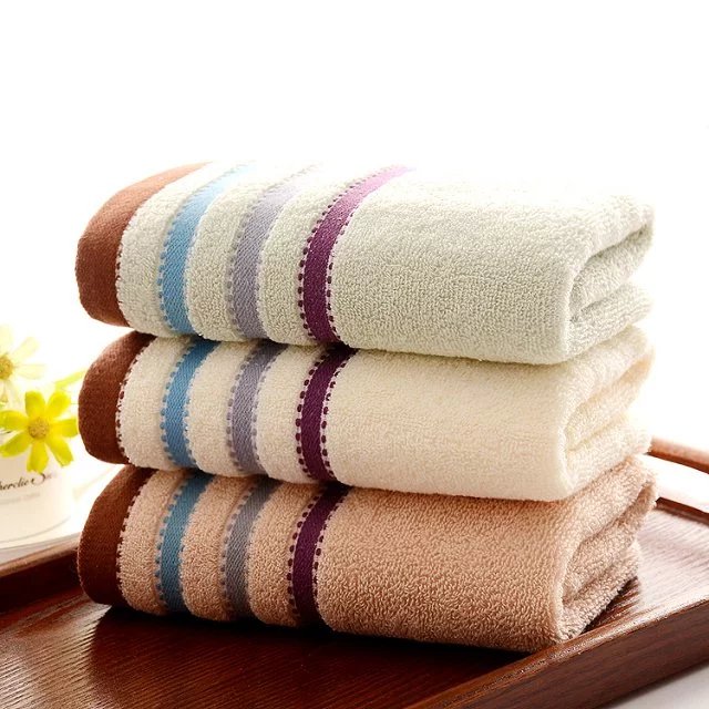 素色纯棉毛巾素色