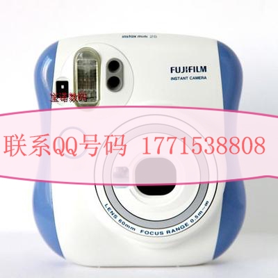 供应50元韩国富士相纸一次成像拍立得相机mini25相机蓝色