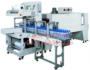 河南郑州全自动纸箱PE膜包装机、瓶装水全自动包装机