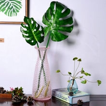 花艺时尚家居客厅创意彩色玻璃花瓶