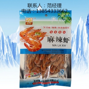 海产品零食川味虾
