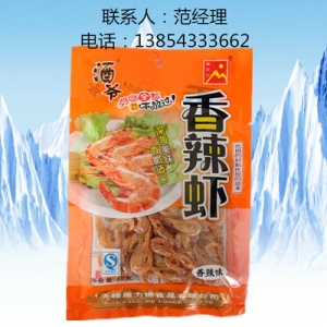 山东滨州香辣虾干海产品休闲零食