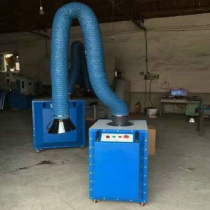 河北沧州厂家供应 单臂焊烟机 可移动式焊接烟尘净化机