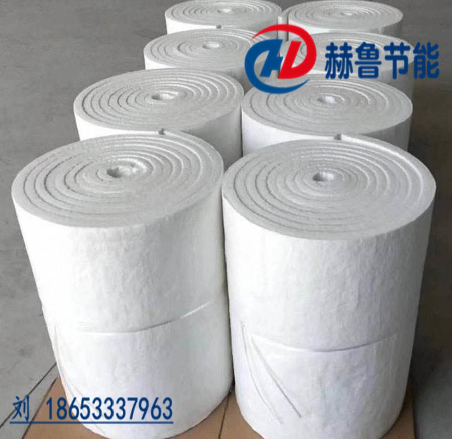 管道保温棉高温管道白色保温棉硅酸铝陶瓷纤维毯