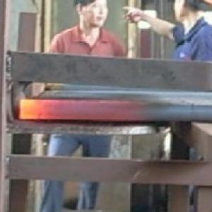 河南郑州冷拉型钢轧头加热炉