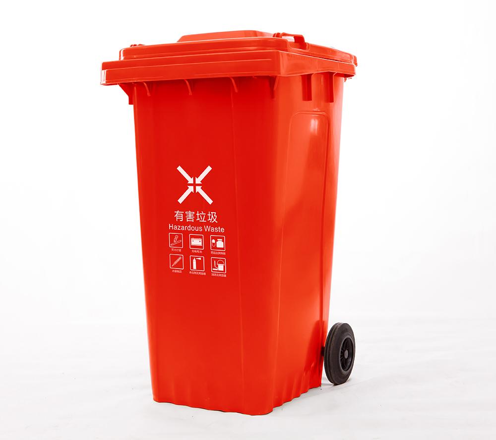 240升环卫垃圾桶 可挂车加厚型垃圾桶 厂家批发