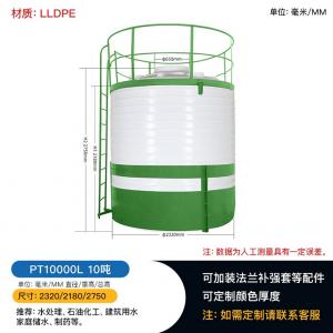 荆州10吨塑料水塔 赛普二次供水设备 化工液体储罐厂家
