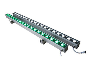LED洗墙灯户外条形轮廓亮化灯具大功率桥梁七彩防水线条灯