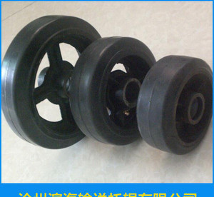 出售重型定向胶轮重型胶轮重型万向胶轮大量橡胶辊