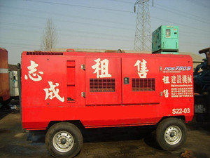 北京全域柴油空压机出租大型移动空压机空压机出租配合增压机可增加150公斤租赁