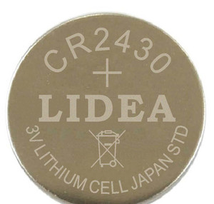 LIDEA力电RFID电子标签数码相框3V纽扣电池CR2430扣式锂电池