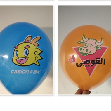 广州印字气球定做报价，厂家，广告气球气球印字珠*球厂家