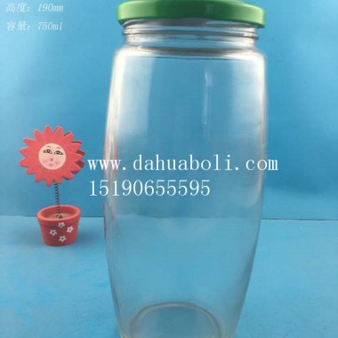 750ml玻璃罐头瓶,食品玻璃瓶生产商
