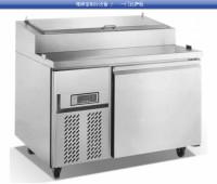 供应雅绅宝BS单门比萨冷藏柜 商用不锈钢厨房冷柜