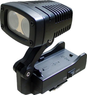 供应万迪来XD-L56P摄影灯 新闻灯 松下电池接口
