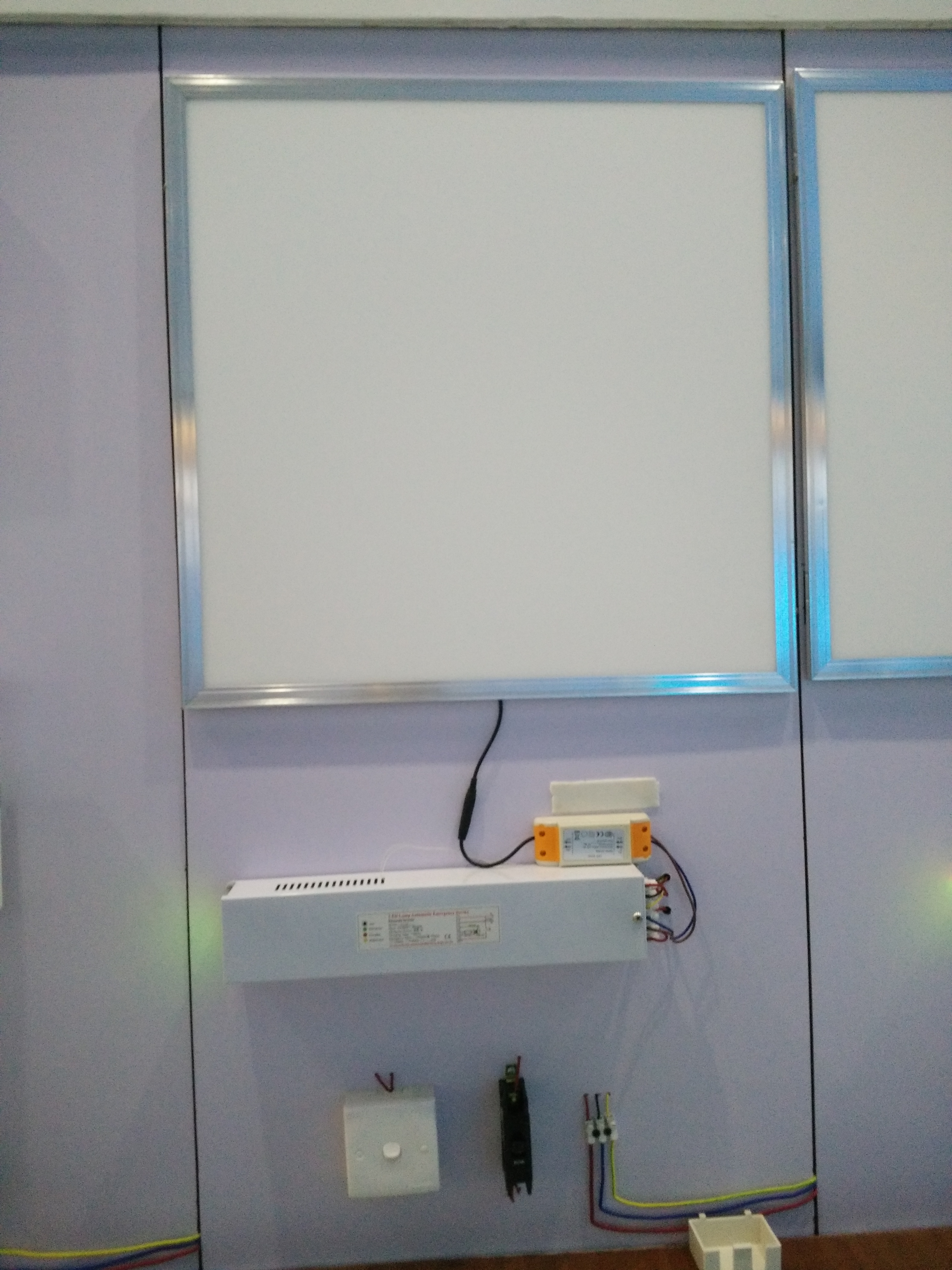 LED面板灯应急电源盒，20-150W灯具降功率应急20W节能减功率应急装置
