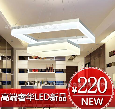 LED工业风吊灯厂家工程灯订制现代个性创意LED吊灯定制餐厅卧