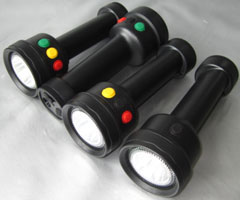 铁路信号灯，四色光源LED强光手 铁路信号灯，四色光源LED手电筒