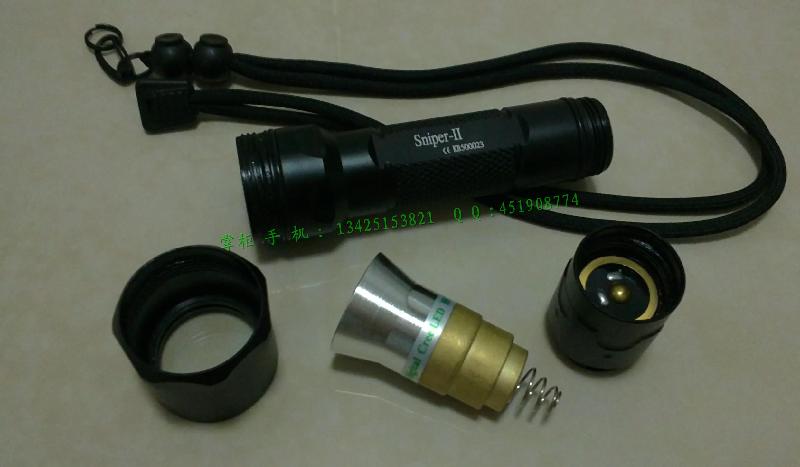 供应Sniper-II 6AX-II LED 高亮手电筒