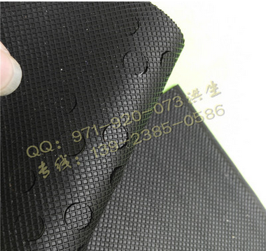 供应格纹硅橡胶脚垫·3M自粘防滑脚垫·网纹黑色橡胶垫脚