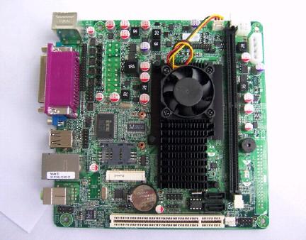 D525双核1.8G主板 DC12V供电主板 嵌入式一体机主板