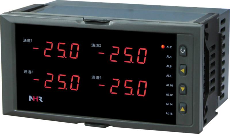 供应四回路测量显示控制仪，智能巡检仪NHR-5740系列，广州虹润厂家生产