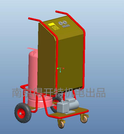 江苏江苏供应汽车空调冷媒回收机 氟利昂回收机