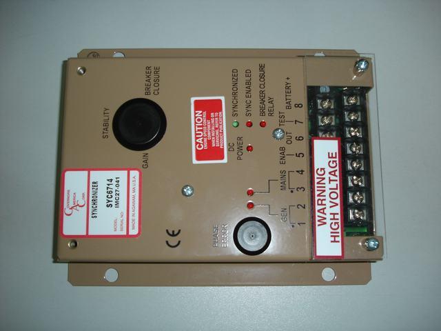 江苏江苏供应用于发电机组的GAC SYC6714同步控制器