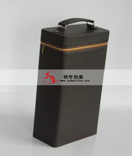 供应深圳红酒皮盒