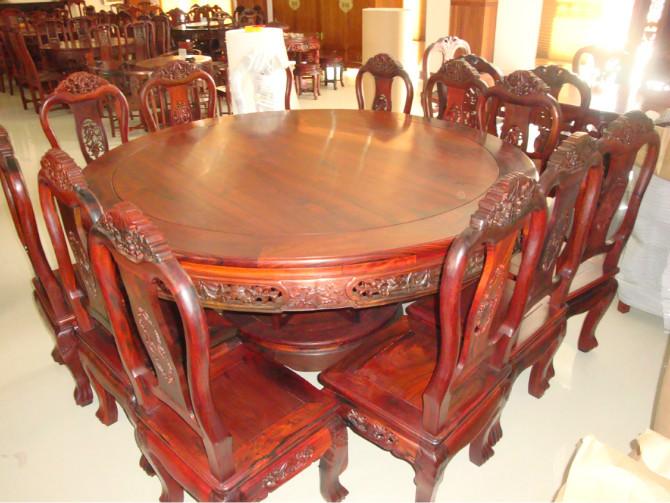 供应红木餐桌古典家具接受定制