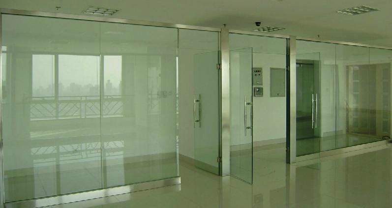 供应扬州玻璃隔断墙、玻璃隔断门定做安装13773525800