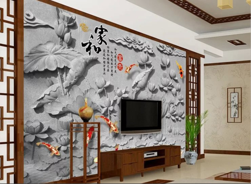 深圳背景墙壁画 