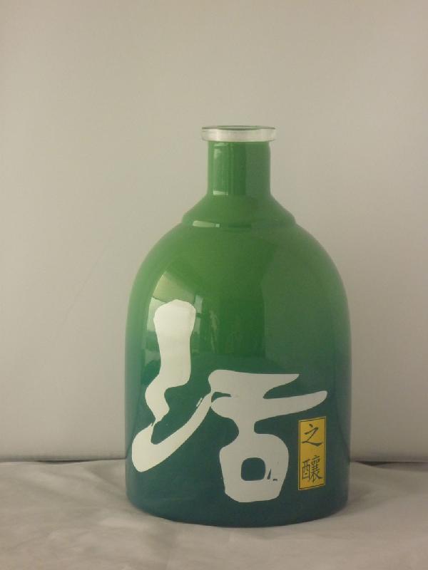 广东东莞供应玻璃酒瓶烤釉酒瓶