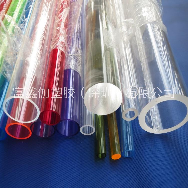 深圳透明有机玻璃管生产PMMA管亚克力管透明塑料管