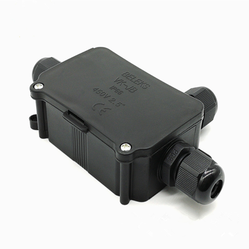 厂家批发IP66防水盒B706电缆防水接线盒一进二出防水接线盒量大从优