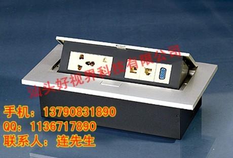 供应贵州桌面插座接线盒桌插桌面信息连接器弹起式桌面插座