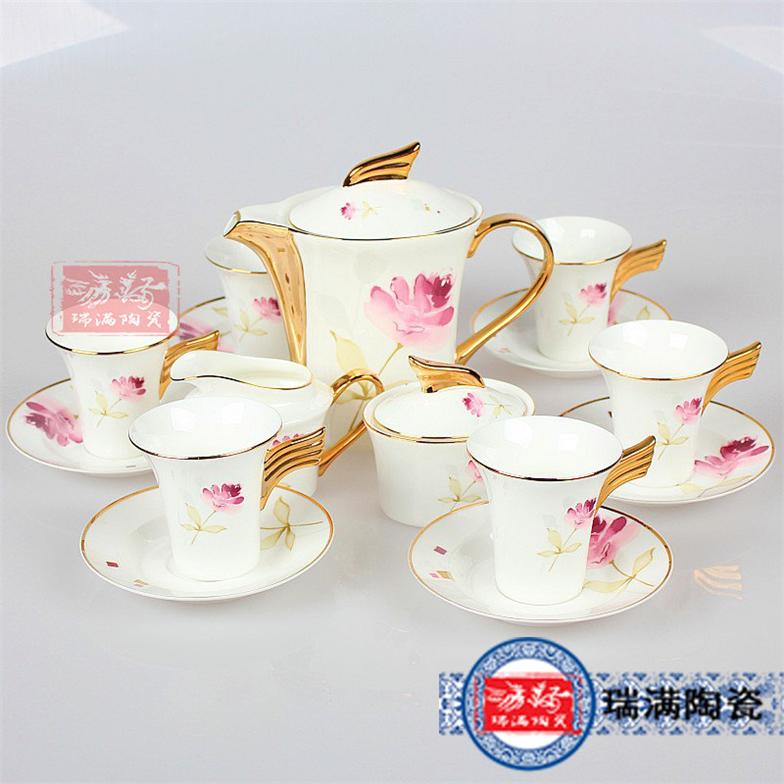 供应用于日用瓷的景德镇陶瓷咖啡具厂家定制陶瓷咖