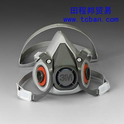 供应防护面罩防毒面具3M6200防毒面具防尘面具