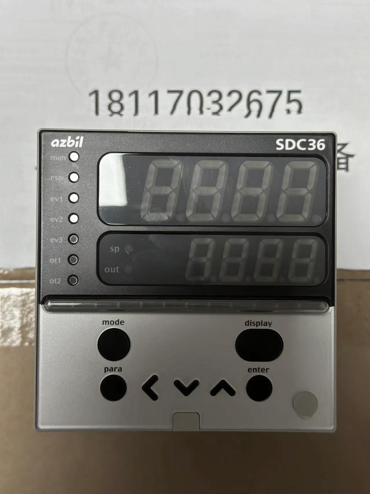 SDC36温控器 AZBIL山武温控表 C36TC0UA2400数字调节器