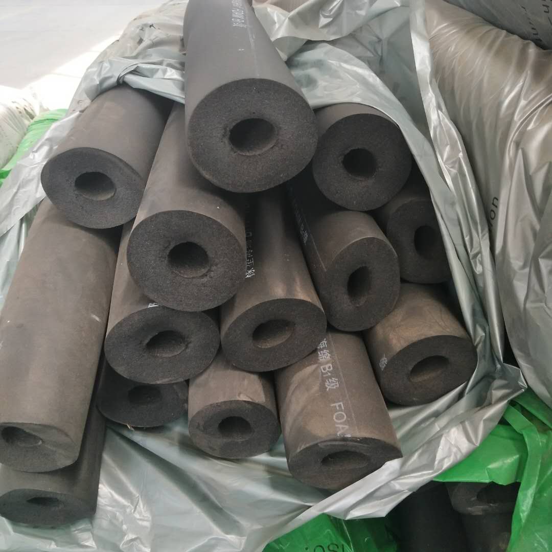 河北河北专业生产销售橡塑保温管空调管中央空调风筒保温材料橡塑保温板橡塑胶水